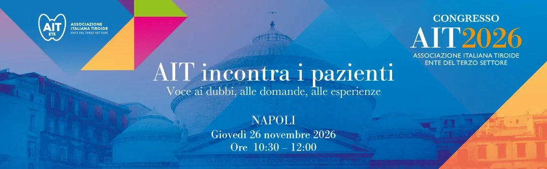AIT incontra i pazienti — Napoli, giovedì 26 novembre 2026