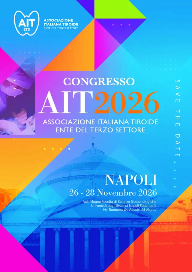 Save the date del Congresso AIT 2026 a Napoli